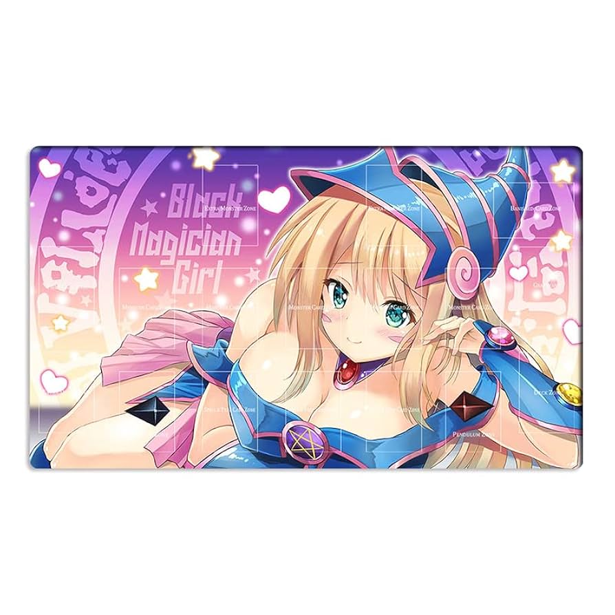 Amazon.com: New Mlikemat Playmat Dark Magician Girl TCG CCG